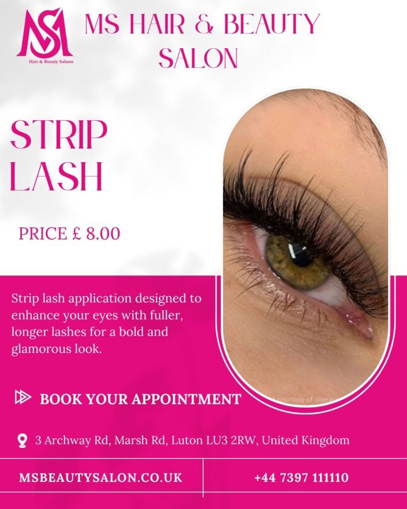Best Salon for Eye lashes in Luton