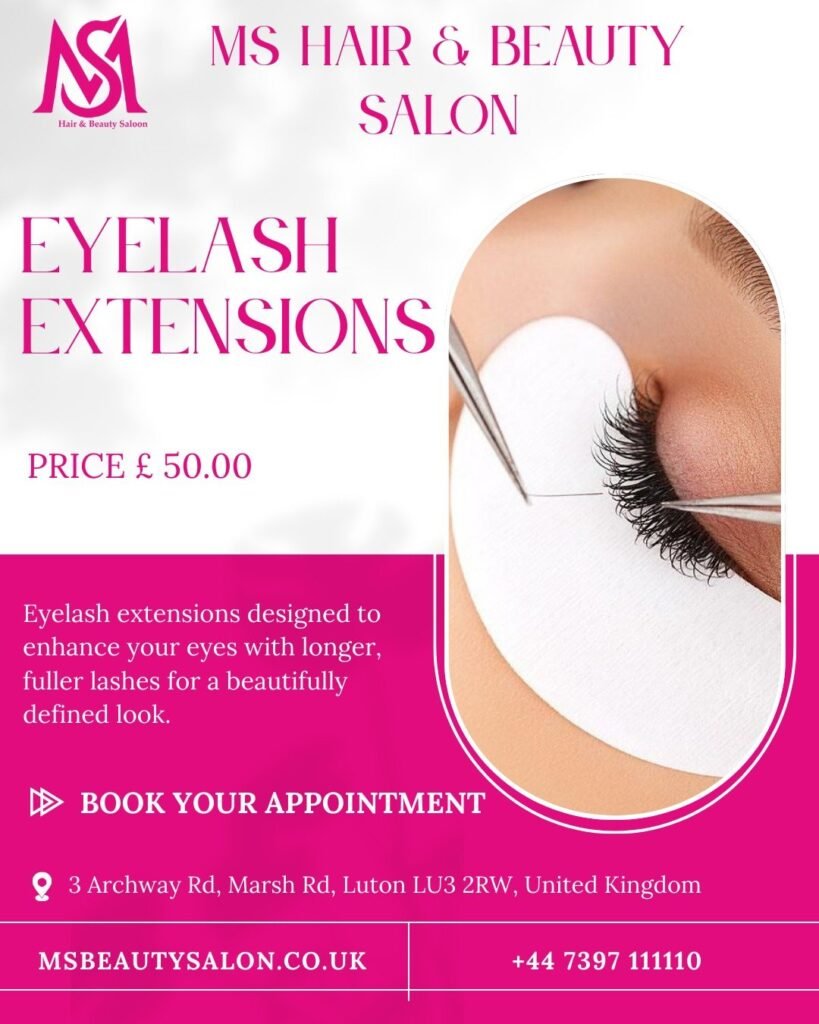 Best Salon for Eye lashes in Luton