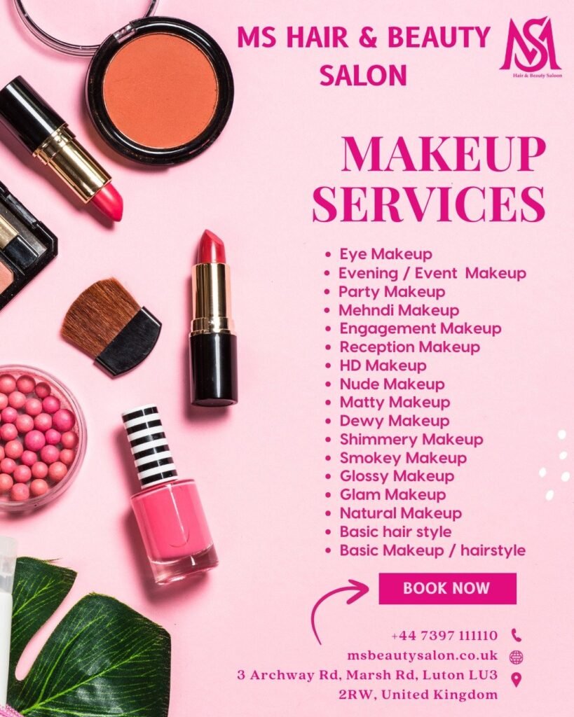 Best Salon for Makeup in Luton