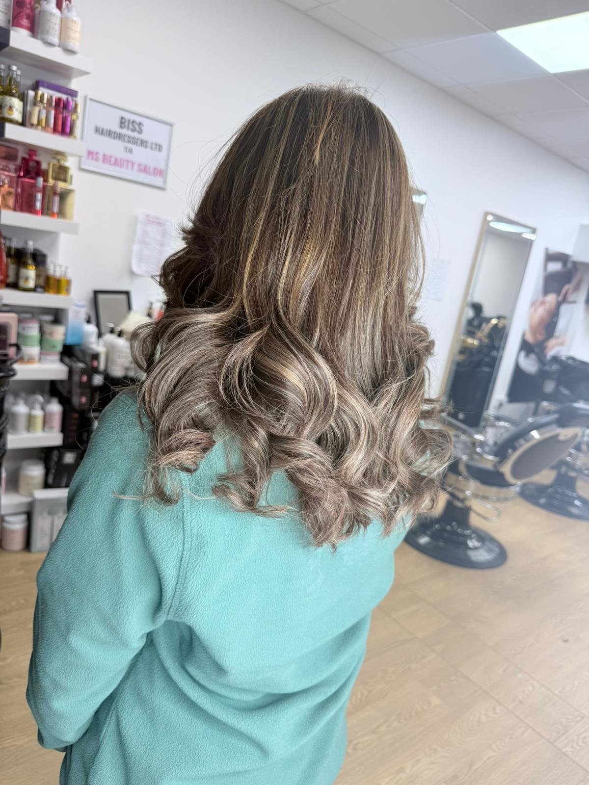Hair styling in Luton — blow dry and finish by MS Beauty Salon female hair stylist