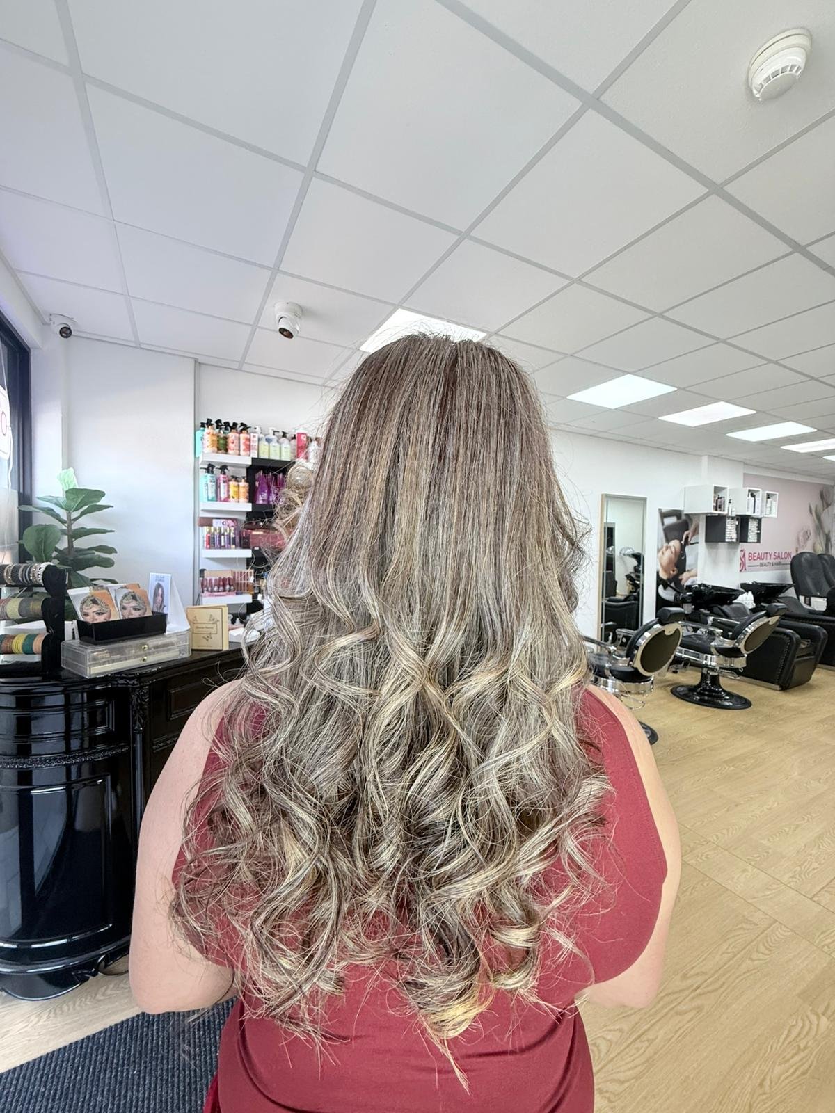 Balayage and hair styling Luton — ladies salon transformation MS Beauty Salon