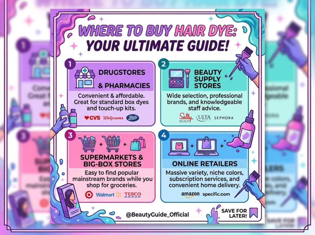Where to Buy Hair Dye