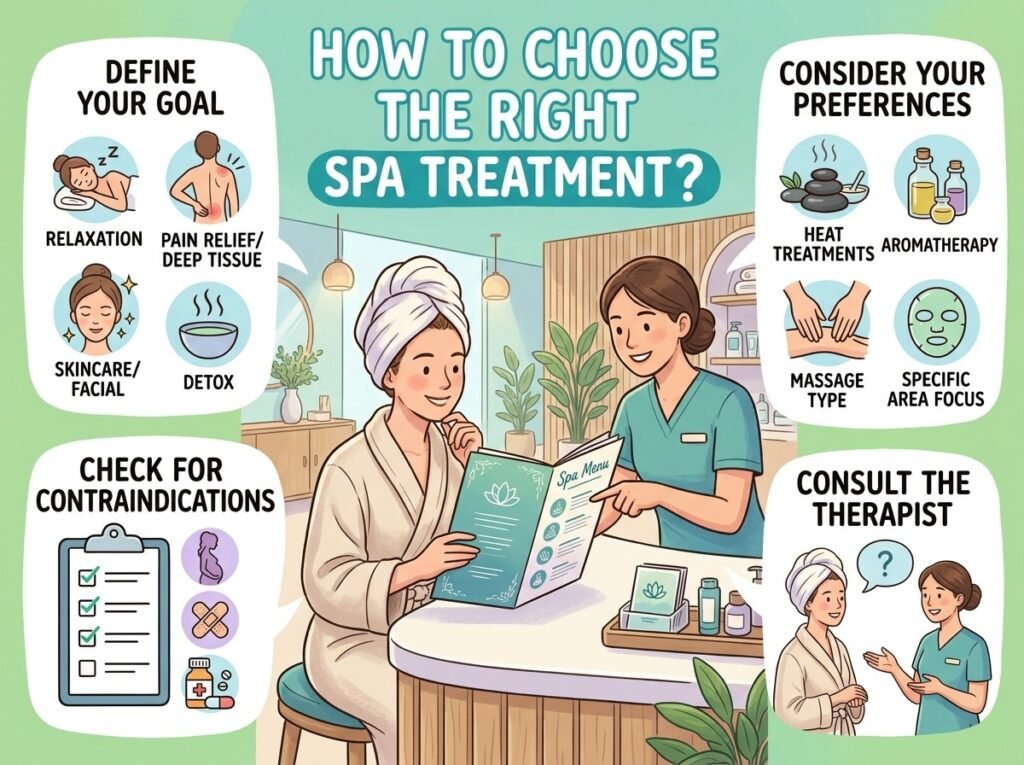 how to choose the right spa treatment