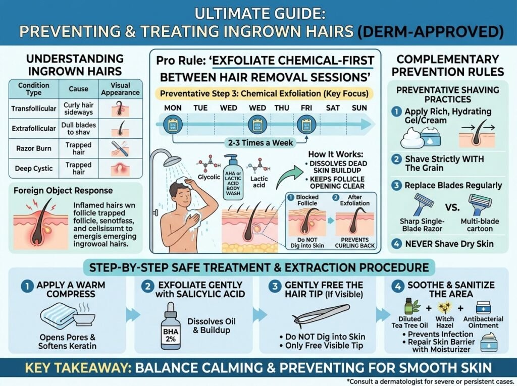 How to Treat and Prevent Ingrown Hairs